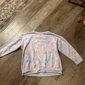 Xersion Pastel Swirl Sweatshirt